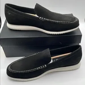 Cole Haan Men’s Size 9.0 M 2.Zerogrand Venetian Black Suede Slip On Loafers Cole Haan | Shoes | Cole Haan Zeno Black Soft Leather Slip  main image 2